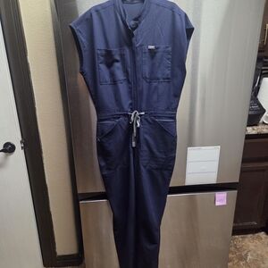 Figs Dark Blue Women's Jumpsuit